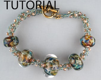 TUTORIAL- Lampwork Connections Bracelet