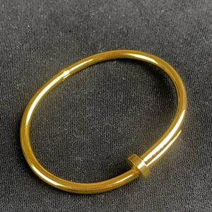 Bracelet jonc Cartier en or