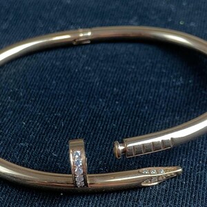 Bracelet jonc Cartier en or 18 carats
