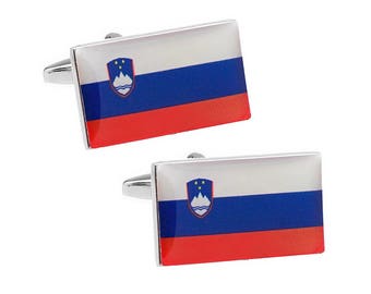 Slovania Flag Cufflinks