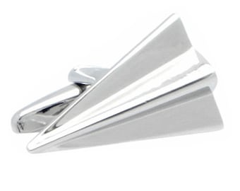 Paper Plane Cufflinks