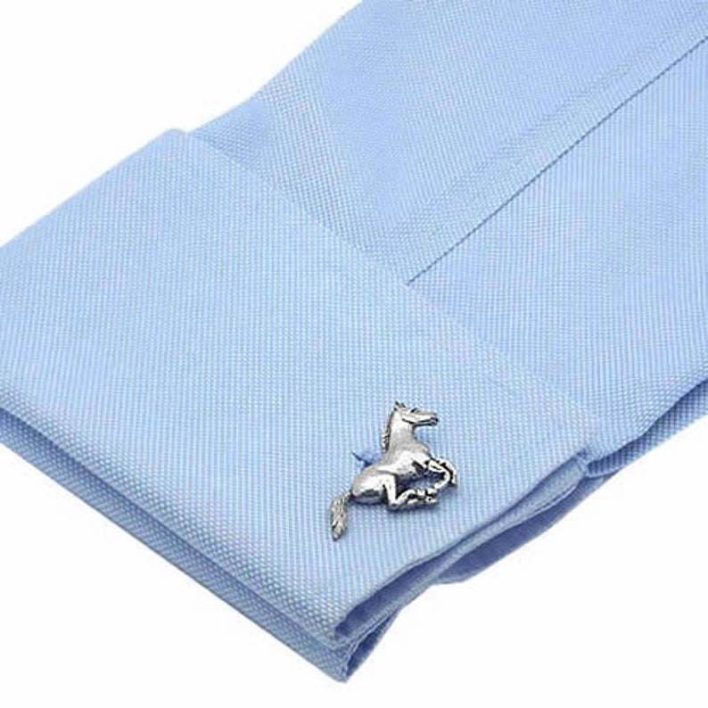 Horse Pewter Cufflinks