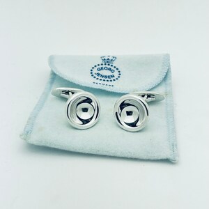 Georg Jensen. Sterling Silver Cufflinks 92. image 2