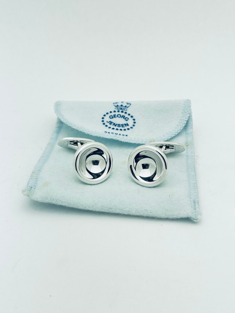 Georg Jensen. Sterling Silver Cufflinks 92. image 2