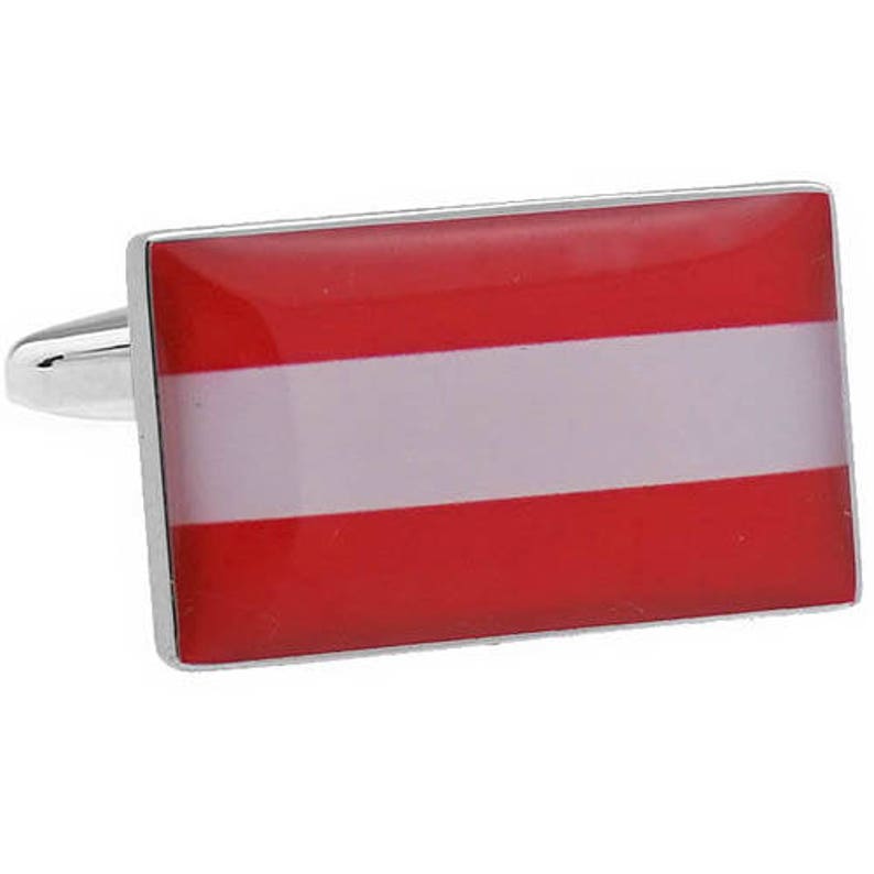 Austria Flag Cufflinks