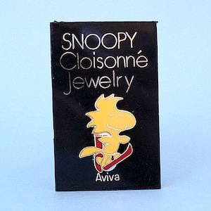 スヌーピー ブローチ ビンテージ AVIVA 未使用品 SNOOPYの通販