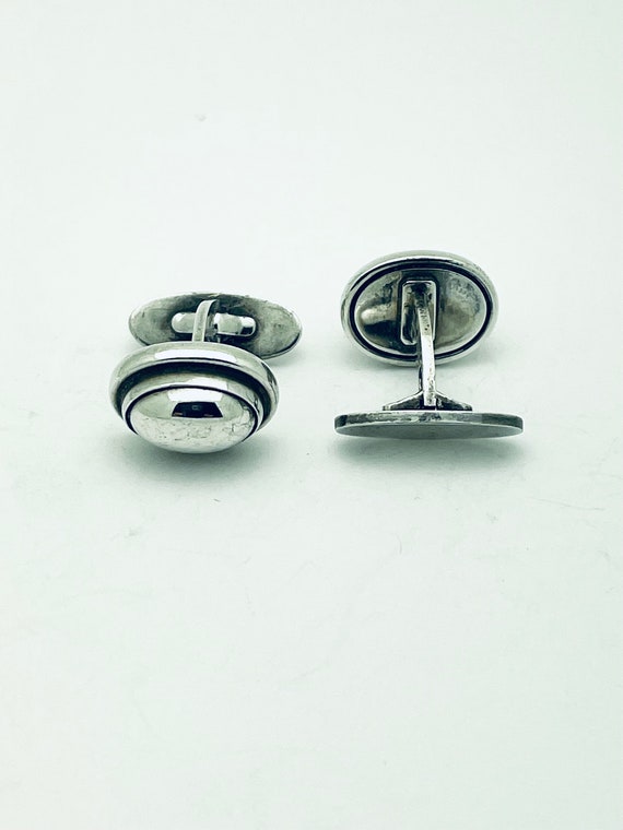 Georg Jensen Cufflinks #44B Sterling Silver 925 D… - image 5