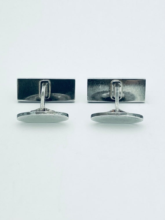 GEORG JENSEN #115 sterling silver cufflinks - image 6