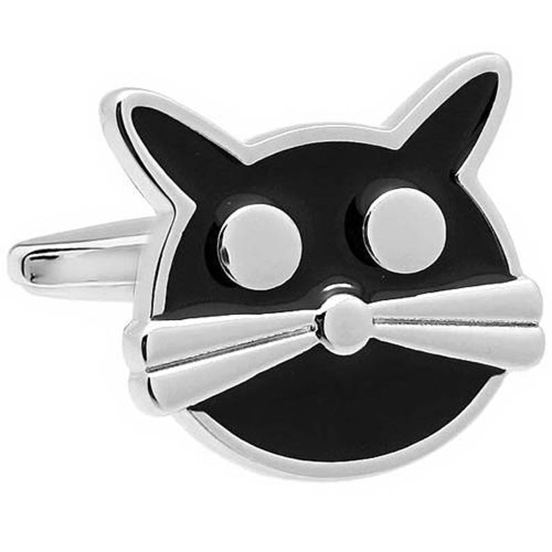 Cat Cufflinks n01939 image 1