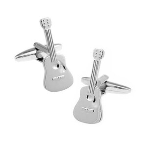 Acoustic Guitar Cufflinks zdjęcie 3