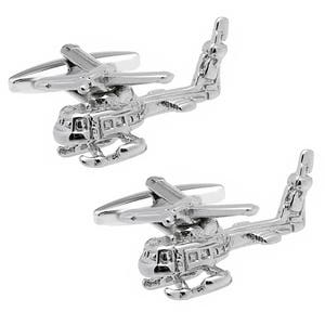 UH-1 Huey Helicopter Cufflinks