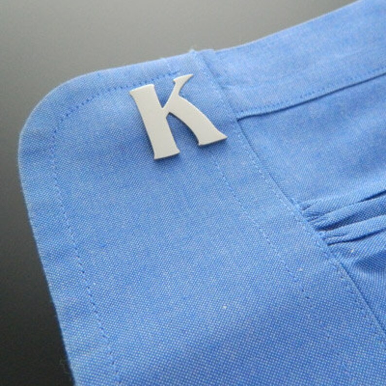 LETTER K ALPHABET CUFFLINKS image 4