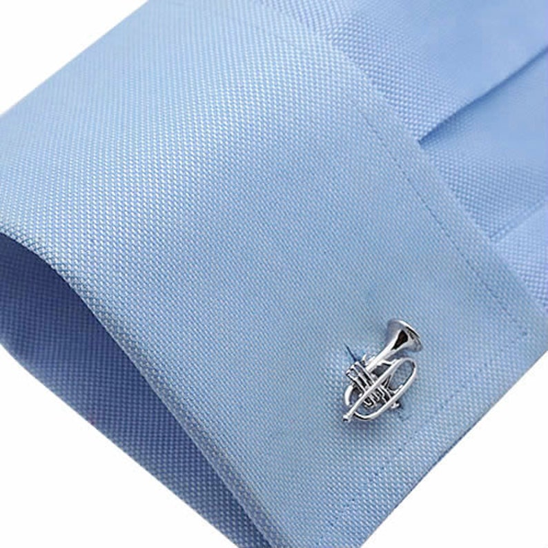 High Detail Large Trumpet Cufflinks