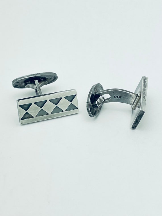 GEORG JENSEN #115 sterling silver cufflinks - image 5