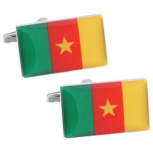 Cameroon Flag Cufflinks