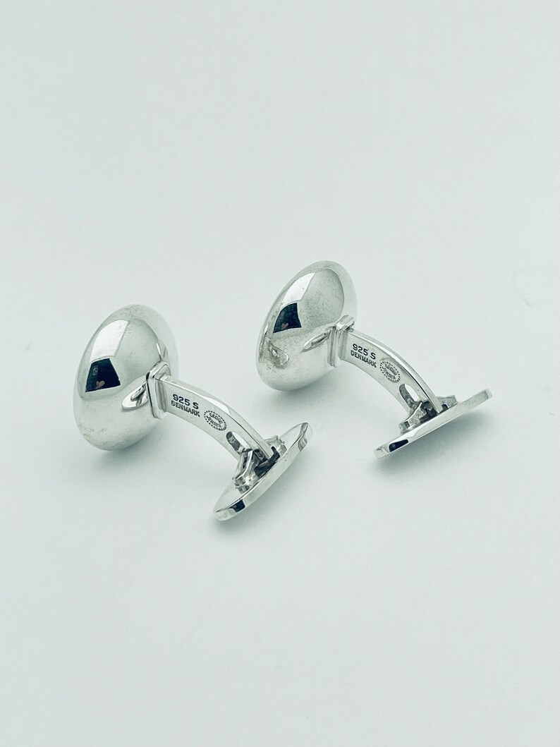 Georg Jensen. Sterling Silver Cufflinks 92. image 9