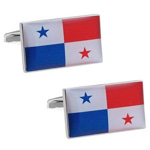 Panama Flag Cufflinks