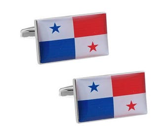 Panama Flag Cufflinks