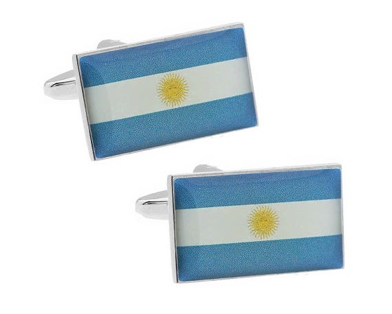 Argentina Argentina Bandera Para Hombre Gemelos Regalo Grabado
