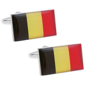 Belgium Flag Cufflinks