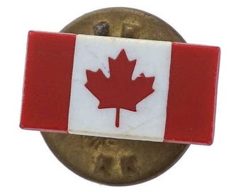 Vintage Tie Tac Canada Flag #223