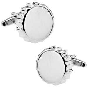 Beer Bottle Cap Cufflinks