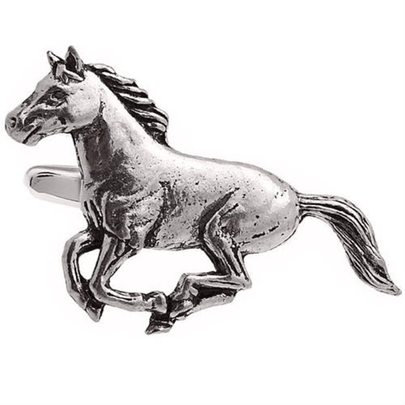 Horse Pewter Cufflinks