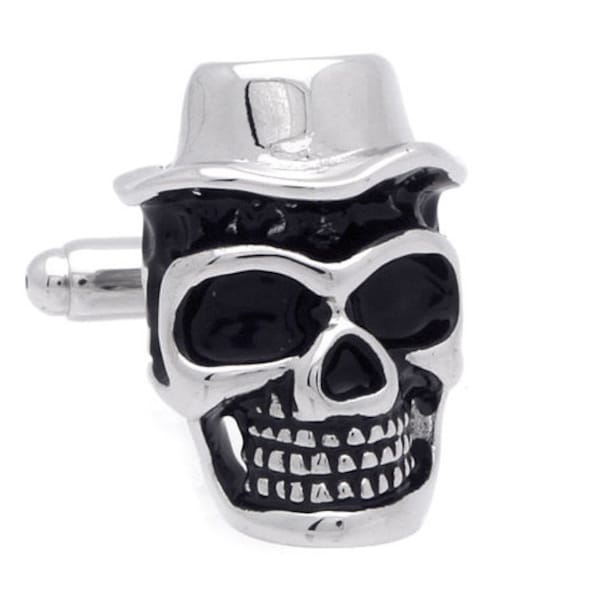 Hat Skull Cufflinks