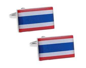 Thailand Flag Cufflinks