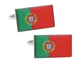 Portugal Flag Cufflinks