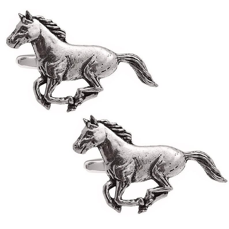 Horse Pewter Cufflinks