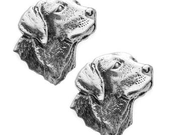 Labrador Retriever Pewter Cufflinks