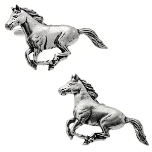 Horse Pewter Cufflinks