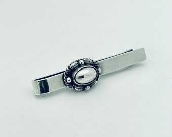 GEORG JENSEN #17 sterling silver tie clip #2