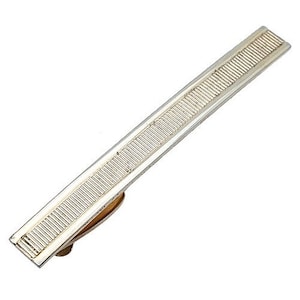 Vintage Gold Tone Tie bar Tie clip #165