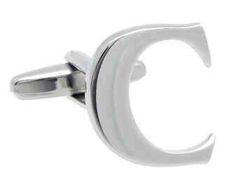 Letter C Cufflinks - Etsy