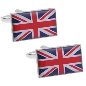 Union Jack British Flag Cufflinks