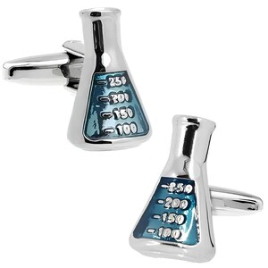 Chemists Mixing Flask Cufflinks