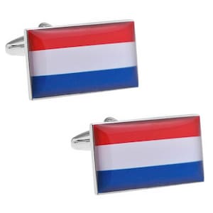 Netherlands Flag Cufflinks