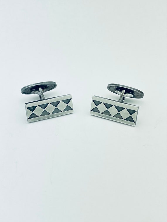 GEORG JENSEN #115 sterling silver cufflinks - image 4