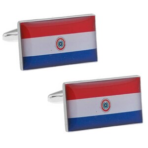 Paraguay National Flag Cufflinks