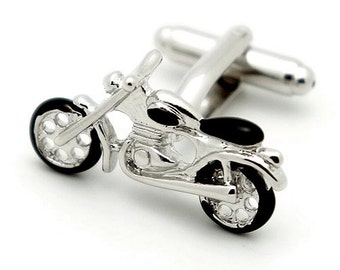 Motorcycle cufflinks