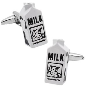 Milk Carton Cufflinks
