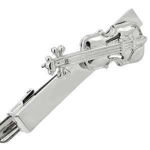 Violin Tie Clip Tie Bar