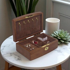 Jewelry Organizer, Jewelry Box, Wooden Box, Jewelry Storage, Wooden Organizer, Birthday Gift, Gift For Her, Gift Idea, Anniversary Gift