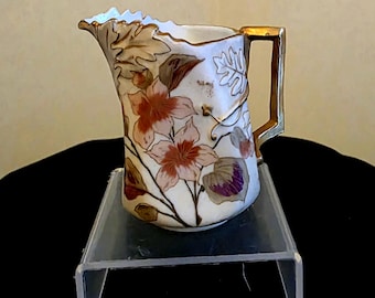 Victorian Ivory blush Milk Jug/Creamer Rudolstadt Straus & Söhne mark