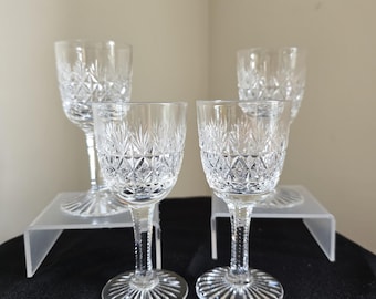 Webb Continental Stratford Hand Cut Lead Crystal Wine Glass - Etsy UK
