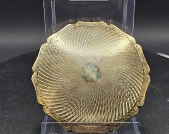 Decorative Stratton 10 Sided Compact