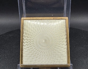 Enamel/Guilloche style? Square Compact