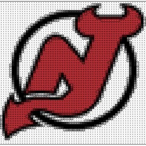 New Jersey Devils Color by Numbers - Digital Download